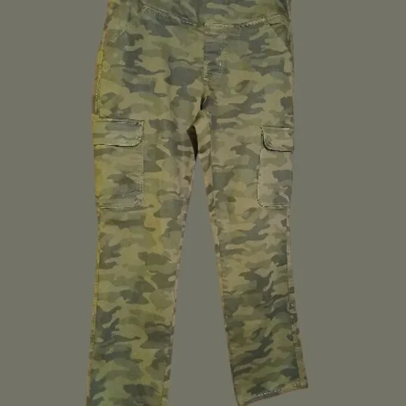 BELLE BY KIM GRAVEL Camouflage Cargo Pants 12 - NWOT - Picture 13 of 13